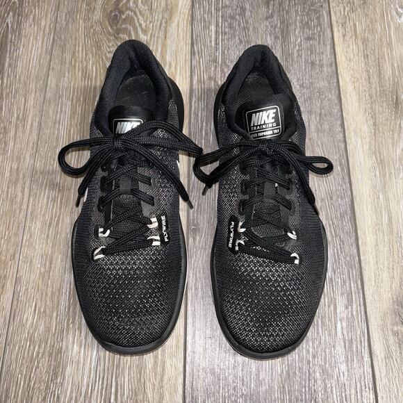 Nike Flex Supreme Tr 5 852467-001 Women’s US Size 6 Black Running Sneaker Shoes - Picture 4 of 11